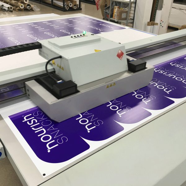flat bed UV printing