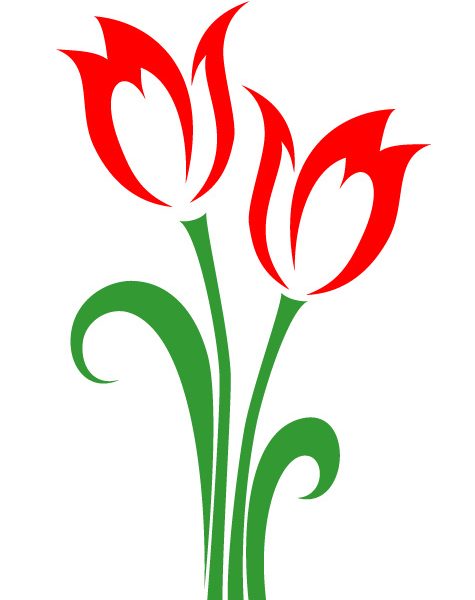 kissclipart tulip drawing outline clipart drawing tulip flower ee8304d80a4f2264