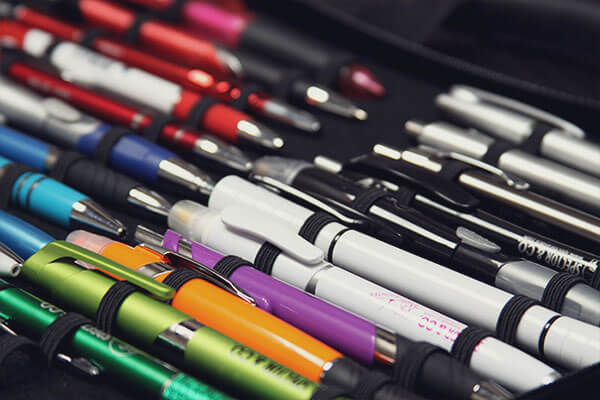 printed promotional products pens