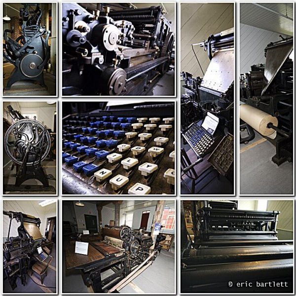 printing press collage 0000011 600x600 - انواع چاپ