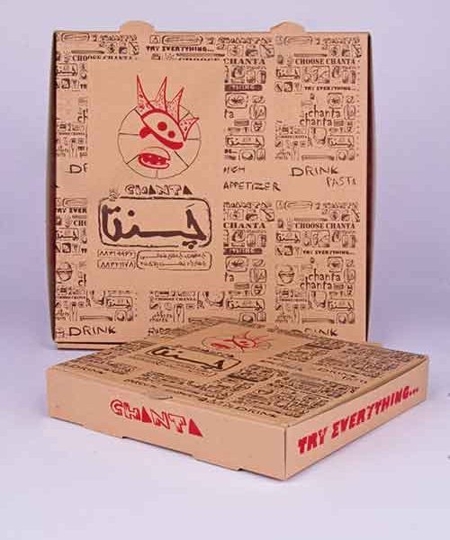 چاپ جعبه پیتزا