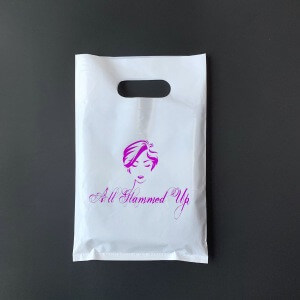 custom logo design printing die cut handle bag plastic shopping bag1 0105545001554023858 - چاپ نایلون
